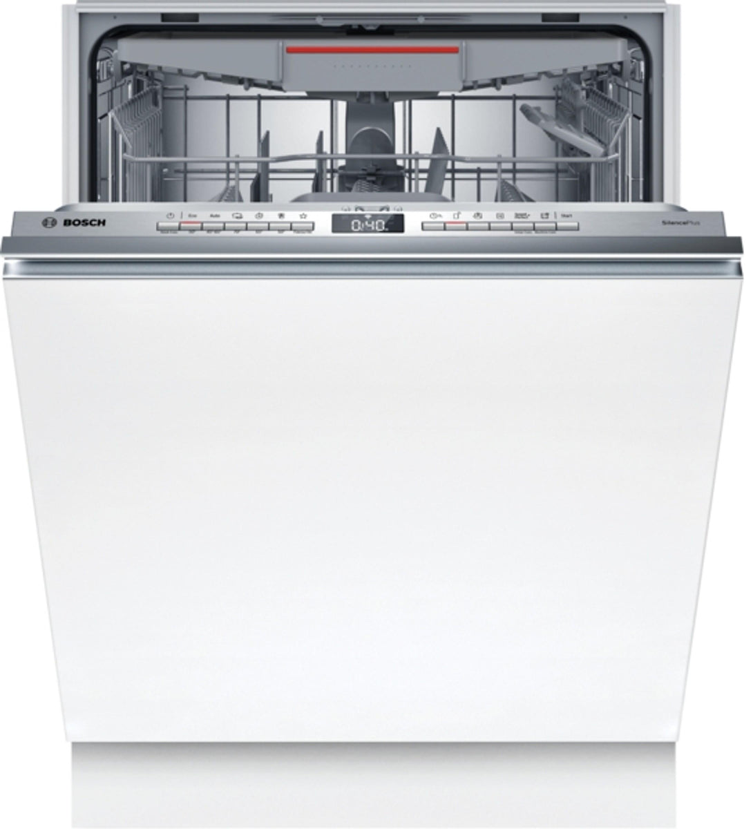 Bosch Serie 4 SMV4EVX08E, Voll integriert, Standardgröße (60 cm), Edelstahl, Tasten, 1,75 m, 1,65 m