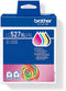 Brother LC527XLVAL, Hohe (XL-) Ausbeute, Schwarz, Cyan, Magenta, Gelb, Tinte auf Pigmentbasis, Tinte auf Pigmentbasis, 4 Stück(e), Value pack