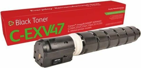 Everyday™ Schwarz wiederaufbereiteter Toner von , kompatibel mit Canon C-EXV47 (8516B002), Standardkapazität, 19000 Seiten, Schwarz, 1 Stück(e)