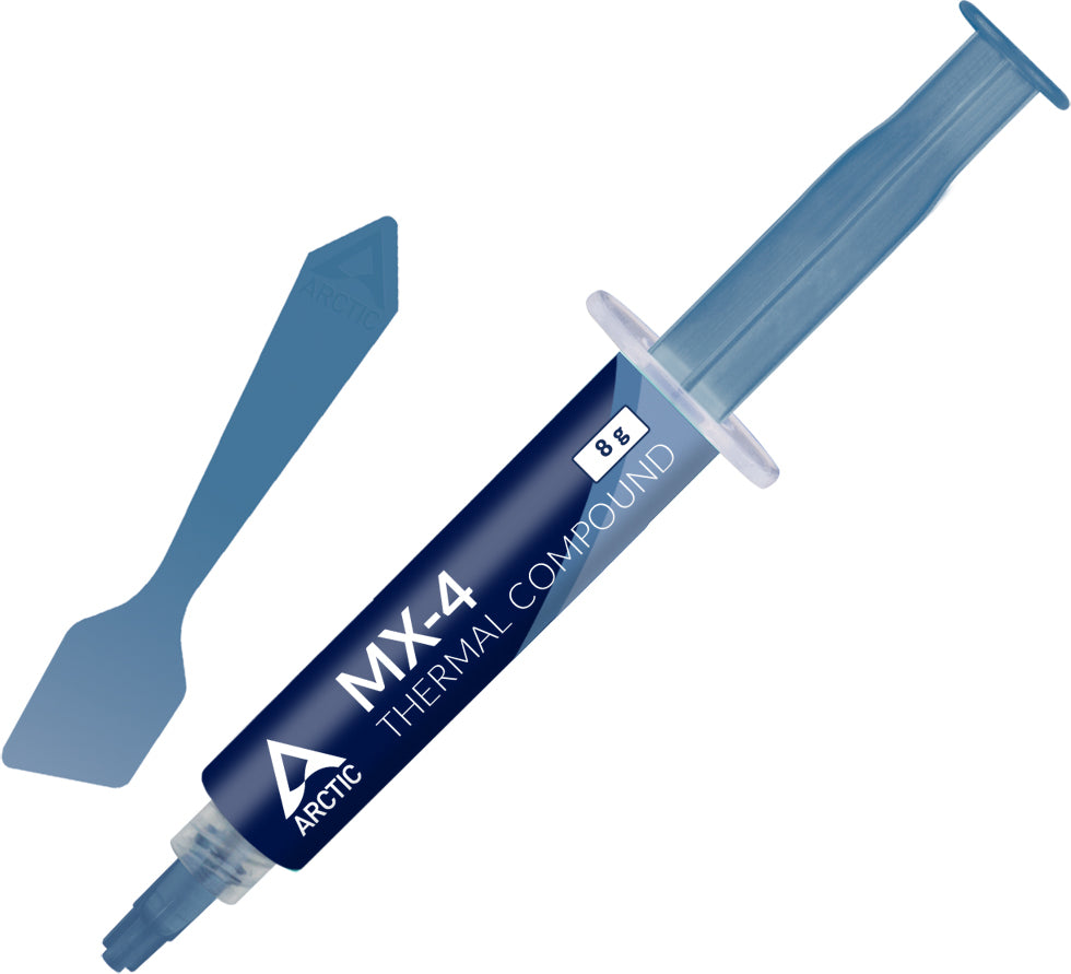 ARCTIC MX-4 High Performance Wärmeleitpaste, Wärmeleitpaste, 2,5 g/cm³, Blau, 8 g, 1 Stück(e), 128 mm