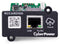 CyberPower RCCARD100 Cloud-Netzwerkkarte für PP Cloud Dienst Ethernet 100Base-TX , Ethernet 10Base-T für Expansion Port, Eingebaut, Kabelgebunden, Ethernet, 100 Mbit/s, Schwarz, Grün, Metallisch