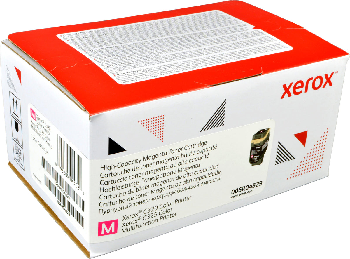 Xerox ® C320 Farbdrucker/C325 Farb-Multifunktionsdrucker Hohe Kapazität-Tonermodul Magenta (5500 Seiten) - 006R04829, 0 Seiten, 5500 Seiten, Magenta, 1 Stück(e)