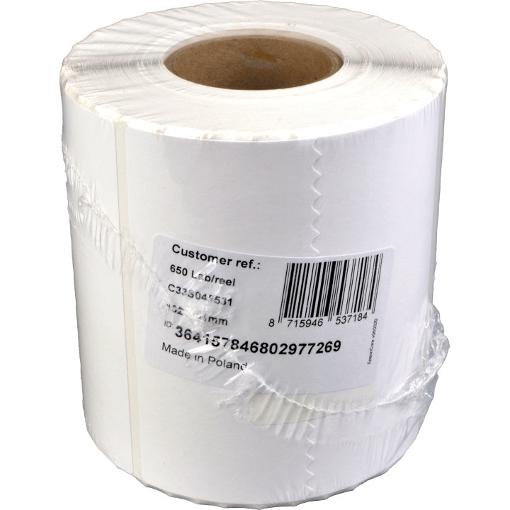 Epson Premium Matte Label - Die-cut Roll: 102mm x 51mm, 650 labels, Gestanztes Etikett, Tintenstrahl, Acryl, Permanent, Matte, Epson TM-C3400BK Epson TM-C3400-LT Epson ColorWorks C7500G Epson ColorWorks C7500 ColorWorks...