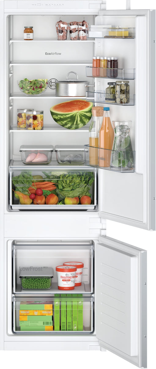 Bosch Serie 2 KIV87NSE0, 270 l, SN-ST, 35 dB, 3,2 kg/24h, E, Weiß