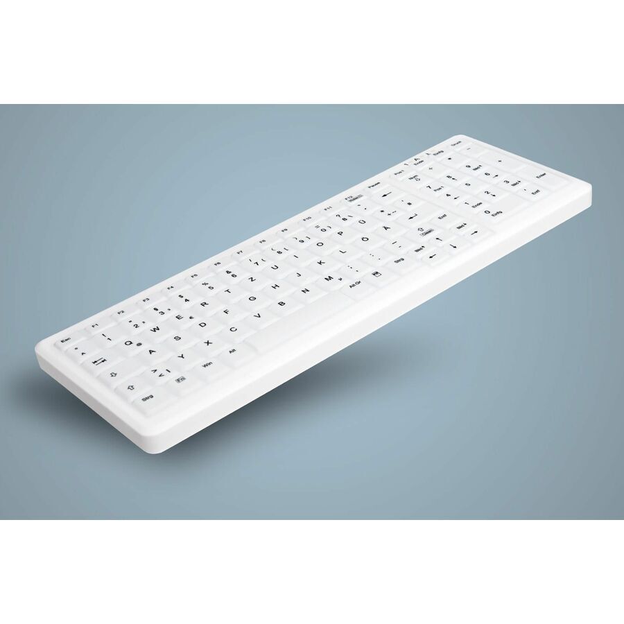 Active Key AK-C7000 Hygiene Tastatur Deutsch Weiß - Tastatur - QWERTZ