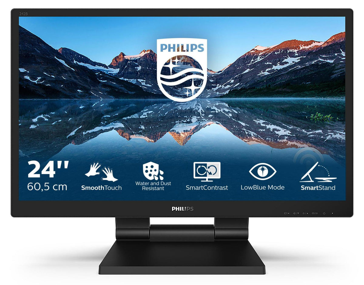 Philips LCD-Monitor mit SmoothTouch 242B9T/00, 60,5 cm (23.8