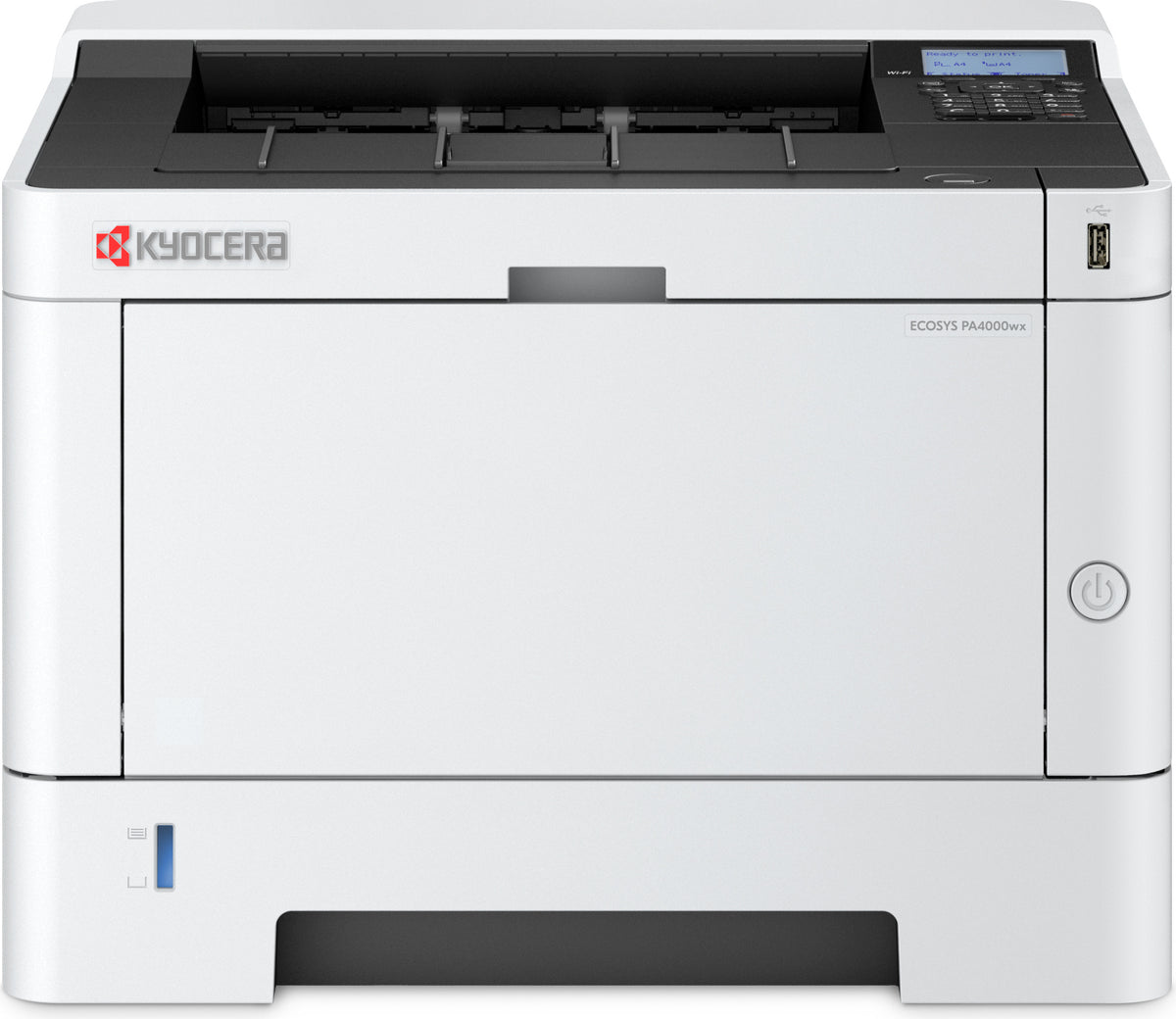 KYOCERA ECOSYS PA4000wx/Plus, Laser, 1200 x 1200 DPI, A4, 40 Seiten pro Minute, Doppelseitiger Druck, Schwarz, Weiß