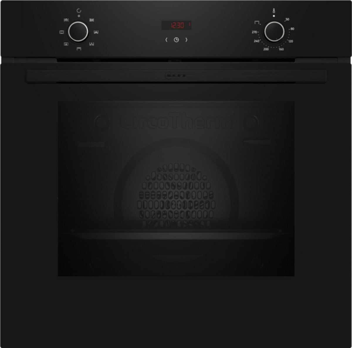 Neff N 30 B1CCC0AK3, Medium, Elektrischer Ofen, 71 l, 3400 W, 71 l, 50 - 275 °C