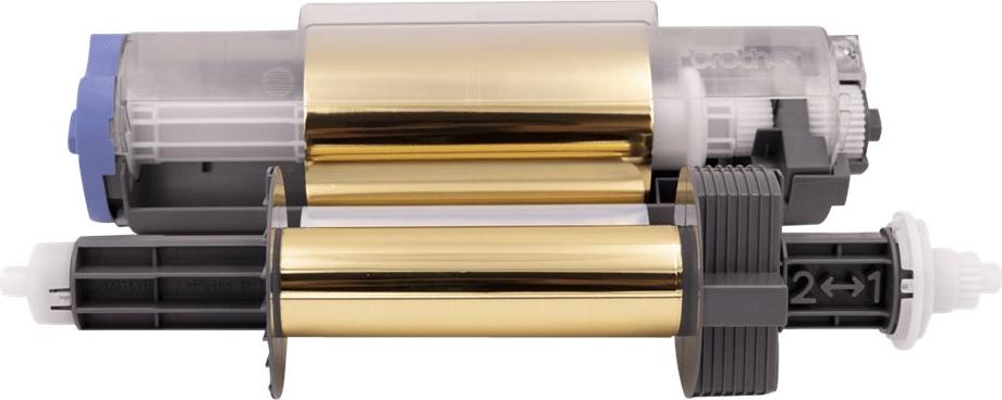Brother HFA220GD, Gold, Laser, Glanz, 22,3 cm, 120 m