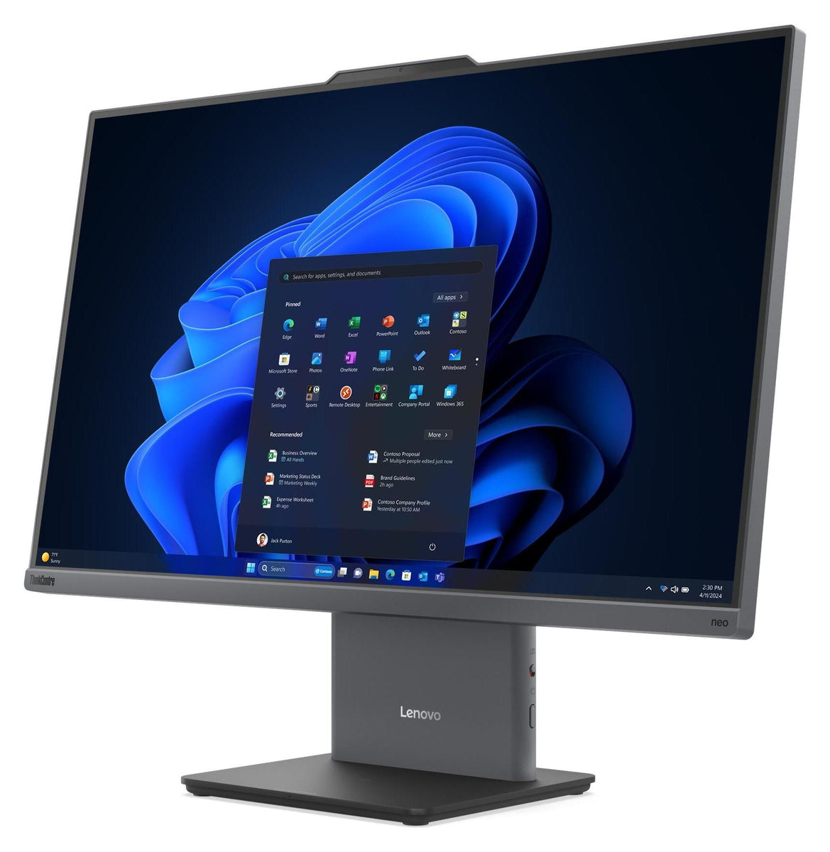Lenovo ThinkCentre neo 50a 27 Gen 6 LNL, 68,6 cm (27