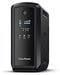 CyberPower CP550EPFCLCD Line-Interactive USV 550VA/350W Reine Sinuswelle, AVR, LCD, USB (HID), RS232, RJ45 Lan Protection, Ausgang (6) Schuko, Line-Interaktiv, 0,55 kVA, 350 W, Sine, 170 V, 270 V