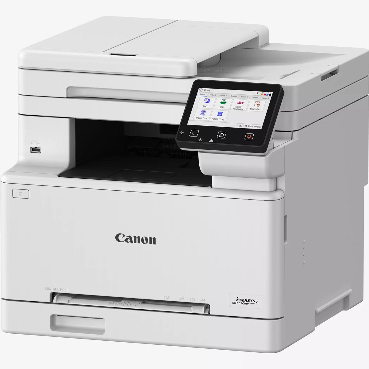 Canon i-SENSYS MF667Cdw, Laser, Farbdruck, 1200 x 1200 DPI, A4, Direktdruck, Schwarz, Weiß