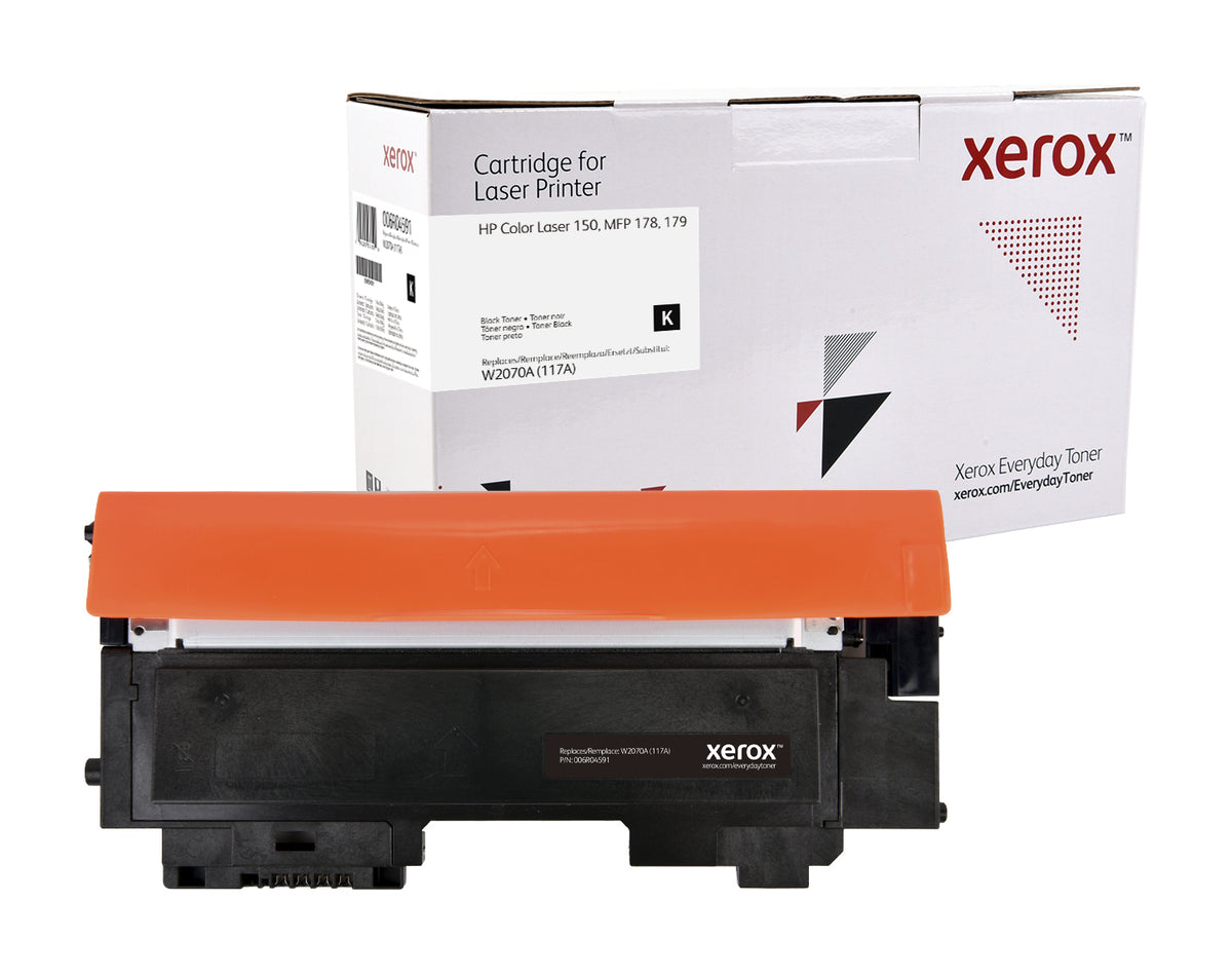 Everyday™ Schwarz Tonermodul von kompatibel mit HP 117A (W2070A), Standardkapazität, 1000 Seiten, Schwarz, 1 Stück(e)