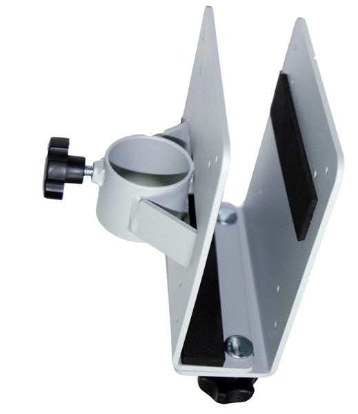 Die NewStar Thin-Client-Halter, Modell THINCLIENT-10, installieren Sie einen Thin Client einfach in einen Monitor Arm. - max. 10 kg Traglast - Silber