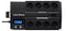 CyberPower BR1200ELCD Line-Interactive USV 1200VA/720W LCD, AVR, USB (HID), RJ45 Lan Protection, Ausgang (4+4) Schuko, USB Ladegerät, Line-Interaktiv, 1,2 kVA, 720 W, Sine, 165 V, 290 V