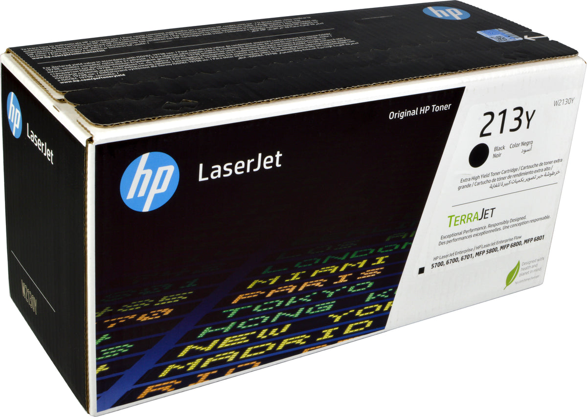 HP 213Y Schwarz Original LaserJet-Tonerkartusche mit sehr hoher Reichweite, 18000 Seiten, Schwarz, 1 Stück(e)