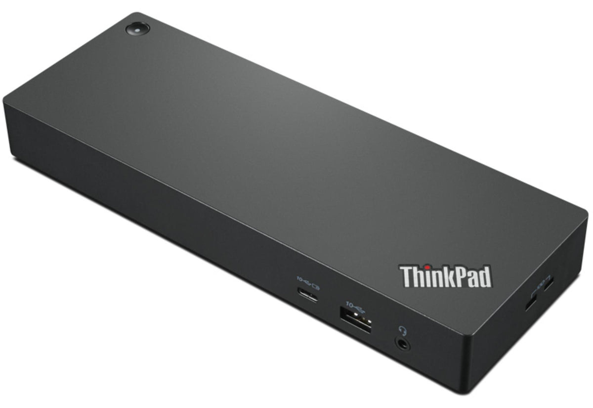 Lenovo 40B00300EU, Kabelgebunden, Thunderbolt 4, 230 W, 10,100,1000 Mbit/s, Schwarz, Rot, 40 Gbit/s