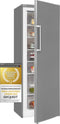 Exquisit Gefrierschrank GS280-H-040E inoxlook  | Standgerät | 242 l Volumen | Inoxlook