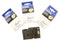 Brother Gloss Laminated Labelling Tape - 12mm, Black/Yellow