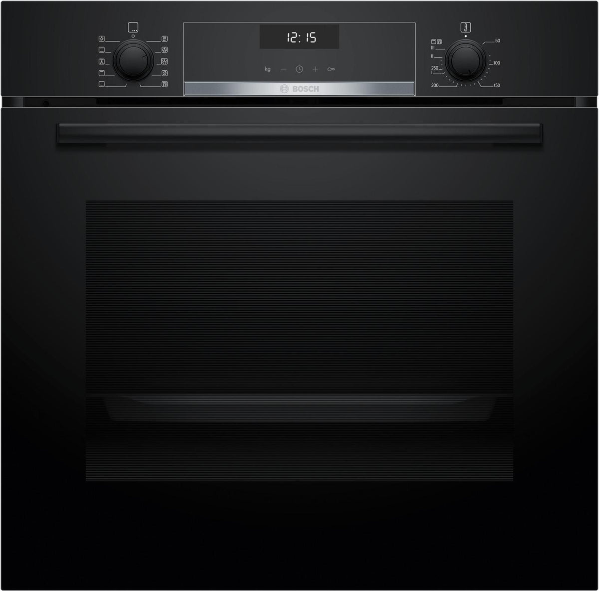 Bosch Serie 6 HBG537BB3, Medium, Elektrischer Ofen, 71 l, 71 l, 50 - 275 °C, Hydrolytisch