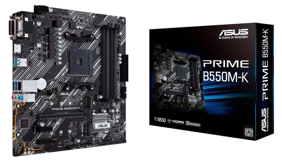 Asus 90Mb1Gc0-M0Eay0 Prime B550M-K Argb//M4,B550,2Dimm,Dual M.2,Aura,Mb
