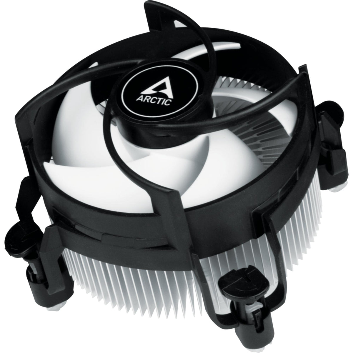 ARCTIC Alpine 17 - Kompakter Intel CPU Kühler, Luftkühlung, 9,2 cm, 100 RPM, 2000 RPM, 0,3 Sone, Schwarz, Silber
