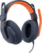 Logitech Zone Learn, Kabelgebunden, Ausbildung, 192 g, Kopfhörer, Blau, Orange