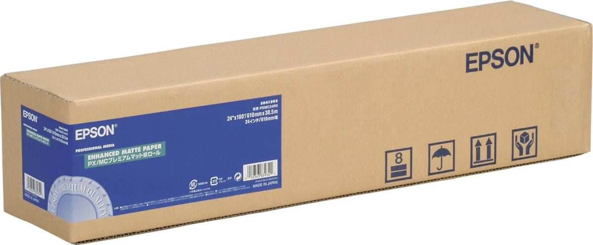 Epson Enhanced Matte Paper 24 Zoll x 30,5 m, 189 g/m2, 30,5 m, 61 cm, 61 cm (24