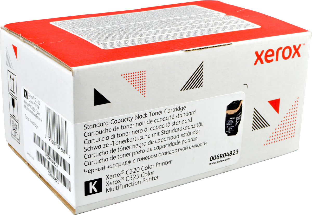 Xerox ® C320 Farbdrucker/C325 Farb-Multifunktionsdrucker Standardkapazität-Tonermodul Schwarz (2200 Seiten) - 006R04823, 2200 Seiten, 0 Seiten, Schwarz, 1 Stück(e)