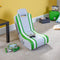 X Rocker Shadow 2.0, Konsolen-Gamingstuhl, Gepolsterter Sitz, Gepolsterte Rückenlehne, 3DS, Nintendo NES Classic, Nintendo Switch, Nintendo Wii U, PSP / PSP Slim, PlayStation 4,..., Weiß, Grün, Weiß