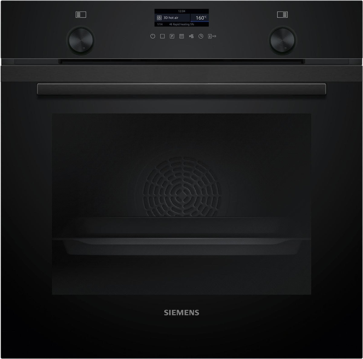 Siemens iQ500 HB279GBB3, Medium, Elektrischer Ofen, 71 l, 71 l, 30 - 275 °C, Hydrolytisch + Pyrolytisch