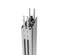 B-Tech BT8380-180/B V3, Spalte, Schwarz, BT8380-BASE / FFB / FSB / SHB, 160 mm, 70 mm, 1800 mm