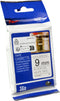 Brother Non-Laminated Labelling Tape - 9mm, Black/White, TZ, 8 m, 9 mm