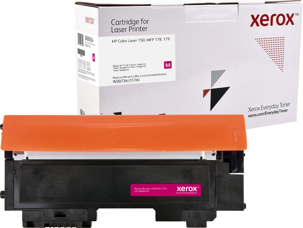 Everyday™ Magenta Tonermodul von kompatibel mit HP 117A (W2073A), Standardkapazität, 700 Seiten, 700 Seiten, Magenta, 1 Stück(e)