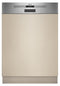 Neff S245ECS15E, Halb integriert, Standardgröße (60 cm), Gebürsteter Stahl, Edelstahl, Tasten, 1,75 m