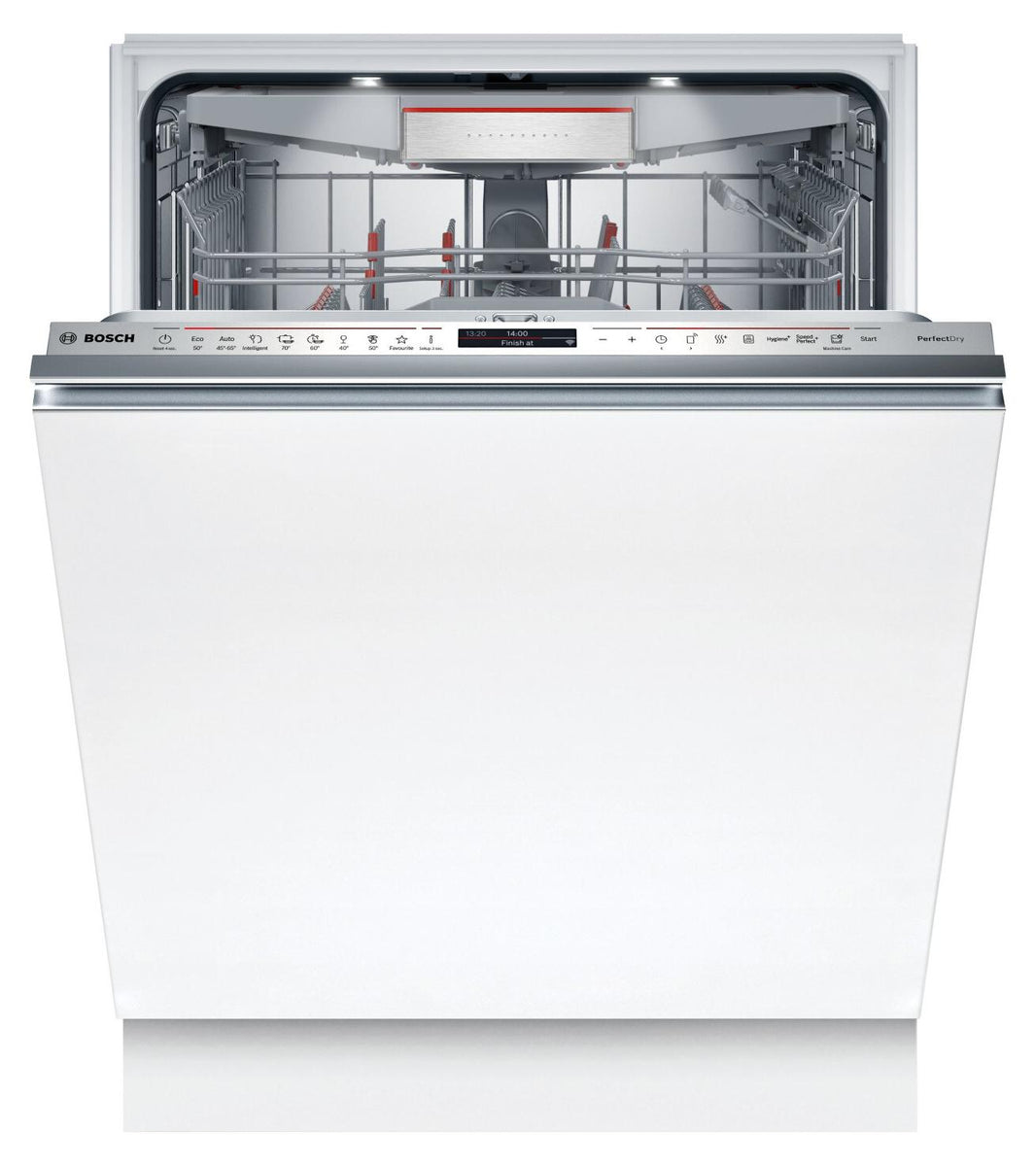 Bosch Serie 8 SMV8YCX02E, Voll integriert, Standardgröße (60 cm), Berührung, TFT, 1,75 m, 1,65 m