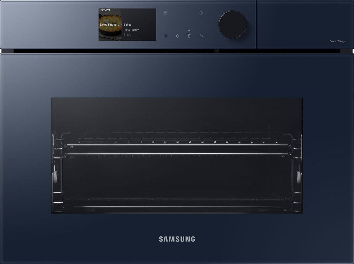 Samsung BESPOKE Kompaktofen 100 % Dampfgarer, 50 ℓ, A+, Clean Navy, Serie 7, Medium, Elektrischer Ofen, 50 l, 50 l, 1000 W, 2600 W
