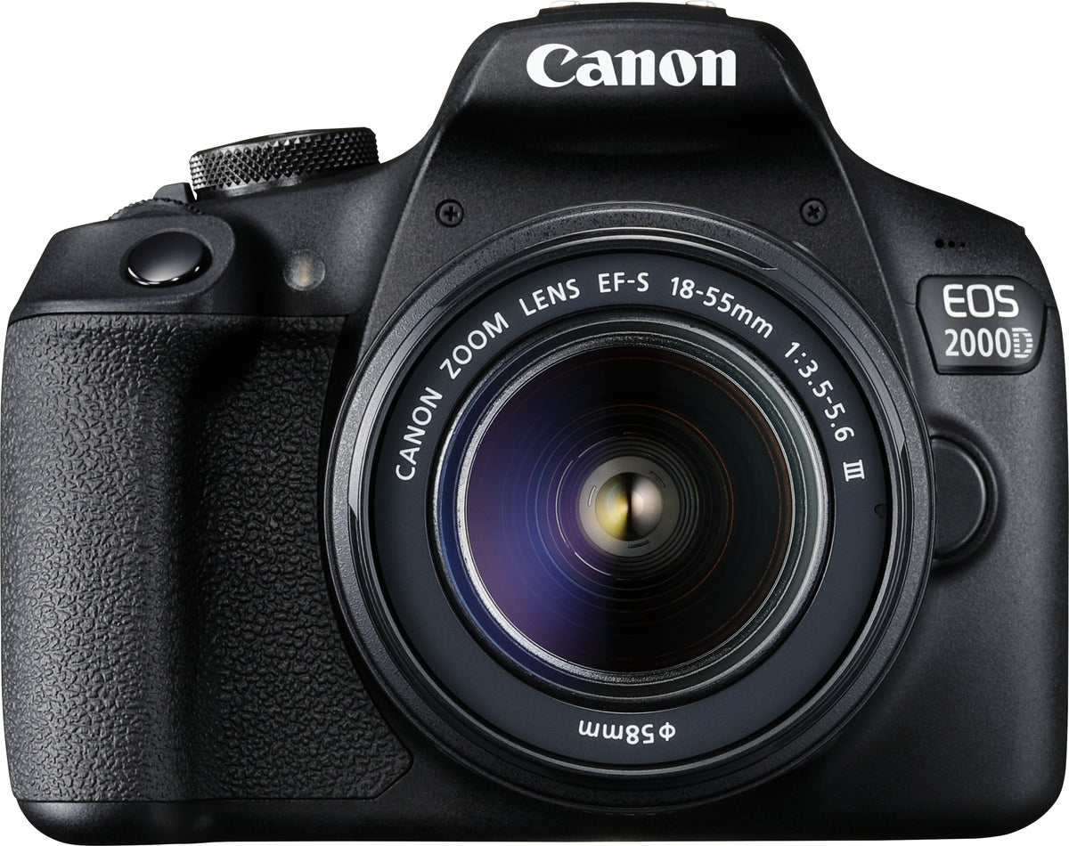 Canon EOS 2000D BK 18-55 IS + SB130 +16GB EU26, 24,1 MP, 6000 x 4000 Pixel, CMOS, Full HD, Schwarz