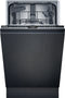 Siemens iQ300 SR63HX74KE, Voll integriert, Single (45 cm breit), Schwarz, Edelstahl, Tasten, 1,75 m, 1,65 m
