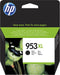 HP 953XL Schwarz Original Tintenpatrone mit hoher Reichweite, Hoch, Schwarz, Tinte auf Pigmentbasis, 42,5 ml, 1 Stück(e), 2000 Seiten