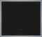 Siemens iQ500 ED645HQC1E, Schwarz, Edelstahl, Integriert, 60 cm, Zonen-Induktionskochfeld, Glaskeramik, 4 Zone(n)