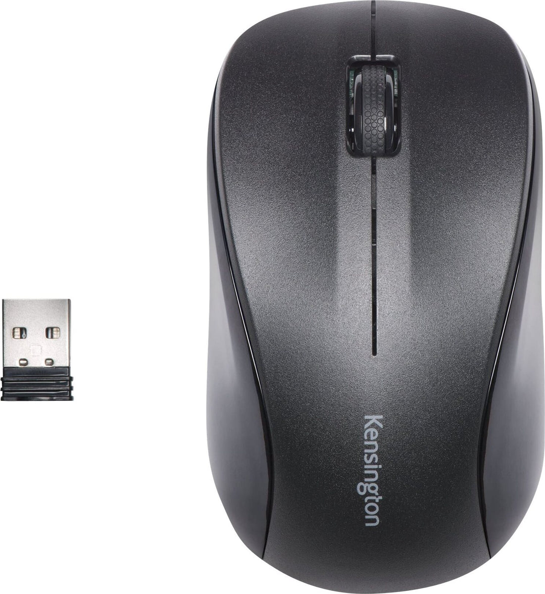 Kensington Kabellose ValuMouse, Beidhändig, Optisch, RF Wireless, Schwarz