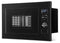 Bomann® Einbaumikrowelle mit Grill und Heißluft | 60cm | inkl. Grillrost und Drehteller | 25L Einbau Mikrowellengerät | MWG 3001 H EB schwarz