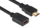 CLUB3D High Speed HDMI™ 1.4 HD-Verlängerungskabel 5 Meter Stecker/ Buchse, 5 m, HDMI Typ A (Standard), HDMI Typ A (Standard), 3D, 10,2 Gbit/s, Schwarz