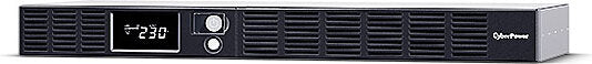 CyberPower OR650ERM1U Line-Interactive USV 650VA/360W Rackmount 1U, USB (HID), AVR, LCD, Ausgang (4) Schuko, Expansion Port für opt. Netzwerkkomunikation, Line-Interaktiv, 0,65 kVA, 360 W, Sine, 165 V, 271 V