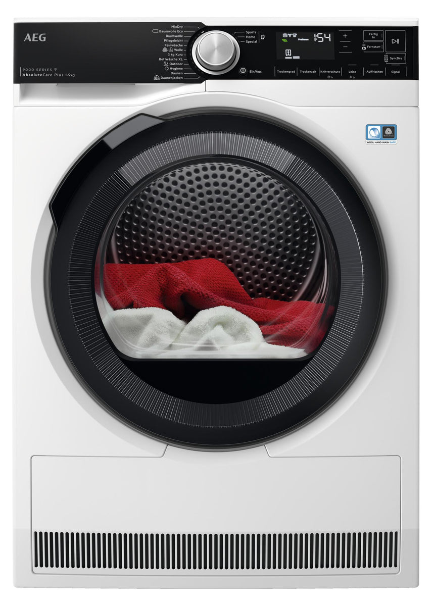 AEG 9000 AbsoluteCare® Plus WiFi / 3D Scan / 9 kg TR9W80690 Weiß