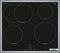 Bosch Serie 4 NIF645CB5E, Schwarz, Edelstahl, Integriert, 58 cm, Zonen-Induktionskochfeld, Glaskeramik, 4 Zone(n)
