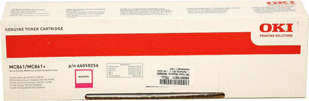 OKI 44059254, 10000 Seiten, Magenta, 1 Stück(e)