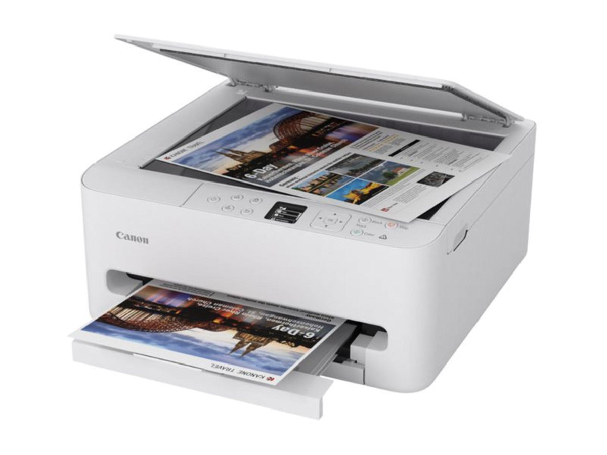 Canon PIXMA TS6550i, Tintenstrahl, Farbdruck, 1200 x 1200 DPI, A4, Direktdruck, Weiß