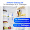 Bomann Kühlschrank ohne Gefrierfach |  | 85cm | leise | 3 Ablagen | Türanschlag wechselbar | 133L | Kühlschrank klein | VS 2195.1 weiß